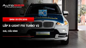 BMW X5 E70 2010 lắp bi gầm X-Light F10 Turbo V2: Giá