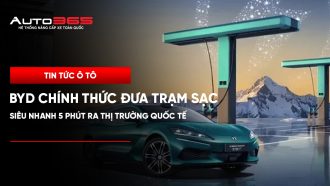 BYD chính thức đưa trạm sạc siêu nhanh 5 phút ra thị trường quốc tế