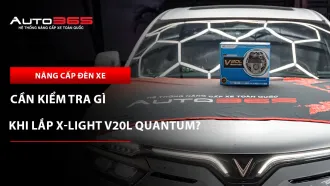 Cần kiểm tra gì trước khi lắp X-Light V20L Quantum? 
