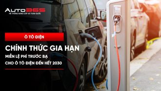 Chính thức gia hạn miễn lệ phí trước bạ cho ôtô điện đến hết 2030 