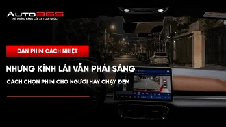 Dán phim cách nhiệt nhưng kính lái vẫn phải sáng: cách chọn phim cho người hay chạy đêm