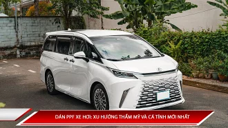 Dán PPF xe hơi: Xu hướng thẩm mỹ và cá tính mới nhất