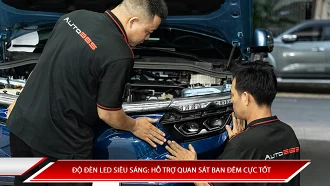 Độ đèn bi Led siêu sáng: Hỗ trợ quan sát ban đêm cực tốt