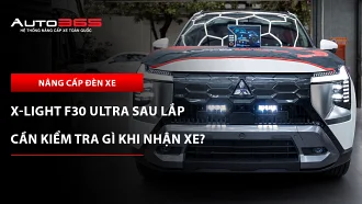 Checklist kiểm tra X-Light F30 Ultra sau khi lắp