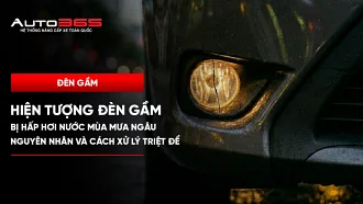 Hiện tượng đèn gầm bị hấp hơi nước mùa mưa ngâu: Nguyên nhân và cách xử lý triệt để 