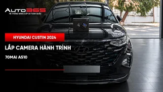 Hyundai Custin 2024 lắp camera hành trình 70mai A510