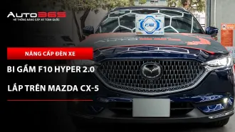 Mazda CX-5 2021 lắp bi gầm X-Light F10 Hyper 2.0