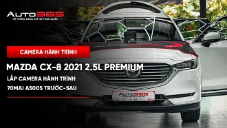 Mazda CX-8 2021 Premium lắp 70mai A500S trước-sau