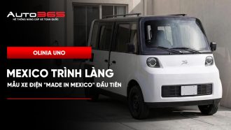 Mexico trình làng mẫu xe điện "Made in Mexico" đầu tiên 