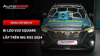 MG RX5 2024 lắp bi LED X-Light V20 Square