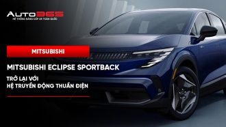 Mitsubishi Eclipse Sportback trở lại với hệ truyền động thuần điện 
