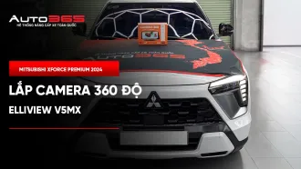 Mitsubishi Xforce Premium 2024 lắp camera 360 độ Elliview V5MX