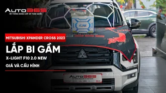 Mitsubishi Xpander Cross 2023 lắp X-Light F10 2.0 New: Giá, cấu hình
