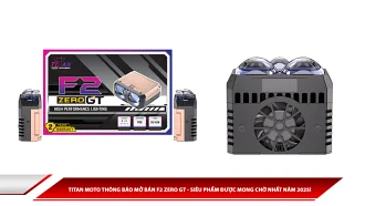 Titan Moto thông báo mở bán F2 Zero GT - Sản phẩm được mong chờ năm 2025!