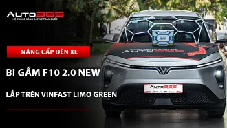 VinFast Limo Green nâng cấp bi gầm X-Light F10 2.0 New: Giá, thông số và lưu ý khi lắp đặt
