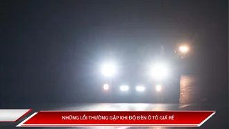 Những lỗi thường gặp khi độ đèn ô tô