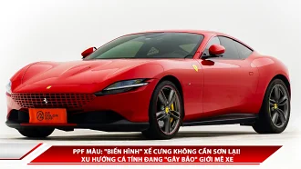 PPF màu biến hình xế cưng không cần sơn lại. Xu hướng cá tính đang gây bão giới mê xe