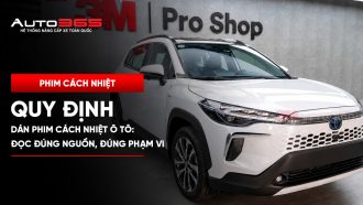 Quy định dán phim cách nhiệt ô tô: đọc đúng nguồn, đúng phạm vi