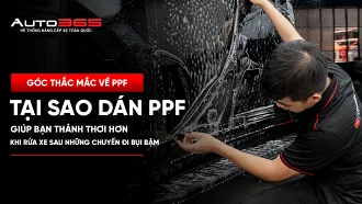 Tại sao dán PPF giúp bạn thảnh thơi hơn khi rửa xe sau những chuyến đi bụi bặm?