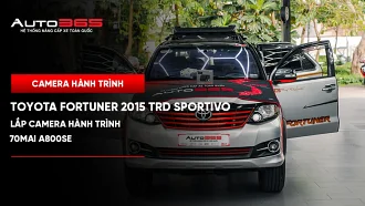  Toyota Fortuner 2015 TRD Sportivo lắp 70mai A800SE
