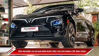 Trải nghiệm lái xe ban đêm khác biệt sau khi nâng cấp ánh sáng 