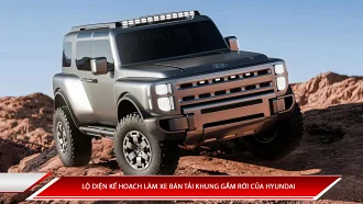 Lộ diện kế hoạch làm xe bán tải khung gầm rời của Hyundai