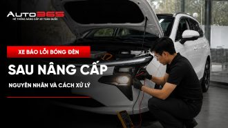 Xe báo lỗi bóng đèn sau nâng cấp: Nguyên nhân và cách xử lý