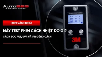 Máy test phim cách nhiệt đo gì? Cách đọc VLT, UVR và IRR đúng cách 