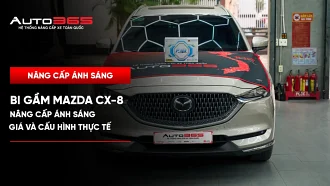 Bi gầm Mazda CX-8: Giá và cấu hình thực tế