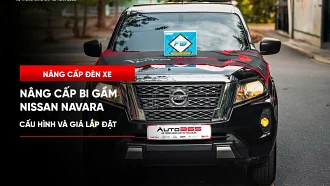 Nâng cấp bi gầm Nissan Navara: Phương án lắp và chi phí