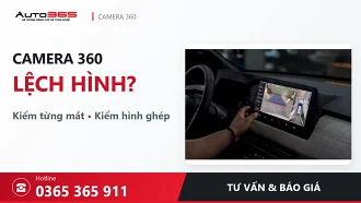 Camera 360 bị lệch hình: nên hiệu chuẩn lại hay thay camera?