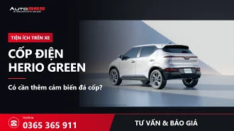 Cốp điện Herio Green giá bao nhiêu? Có cần thêm cảm biến đá cốp?