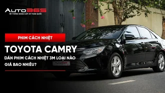 Phim cách nhiệt 3M Toyota Camry: Nên chọn phim nào, giá bao nhiêu?