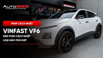 Dán phim cách nhiệt VinFast VF6: loại nào phù hợp?