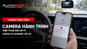 Điện thoại báo Wi-Fi camera hành trình không có Internet: lỗi gì?