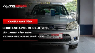 Ford Escape XLS 2.3L 2013 lắp Vietmap SpeedMap M1 trước–sau