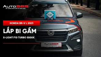 Honda BR-V L 2023 lắp bi gầm X-Light F10 Turbo 5500K