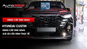 Bi gầm Hyundai Custin: Giá và cấu hình thực tế