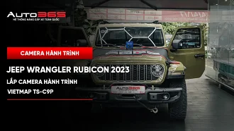Jeep Wrangler Rubicon 2023 lắp camera hành trình Vietmap TS-C9P