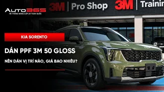 Kia Sorento dán PPF 3M 50 Gloss: Nên dán vị trí nào, giá bao nhiêu?