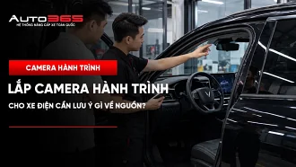 Lắp camera hành trình cho xe điện cần lưu ý gì về nguồn?