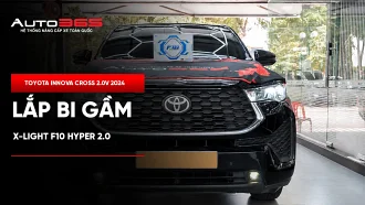 Toyota Innova Cross 2.0V 2024 lắp bi gầm X-Light F10 Hyper 2.0