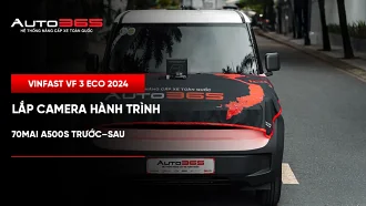 VinFast VF 3 Eco 2024 lắp camera hành trình 70mai A500S