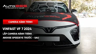 VinFast VF 7 2024 Plus lắp camera hành trình 70mai A800SE SpeedEye