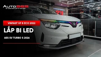 VinFast VF 8 Eco 2022 lắp bi LED AES SV Turbo S 2026