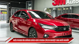 GÓI PHIM VÀ BẢNG BÁO GIÁ PHIM CÁCH NHIỆT 3M MỚI NHẤT