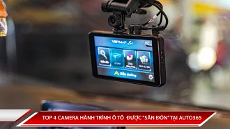 TOP 4 CAMERA HÀNH TRÌNH Ô TÔ  ĐƯỢC “SĂN ĐÓN” TẠI AUTO365