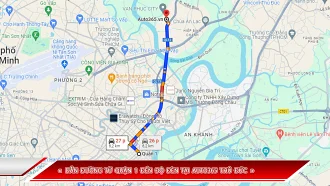 DẪN ĐƯỜNG TỪ QUẬN 1 ĐẾN ĐỘ ĐÈN TẠI AUTO365 THỦ ĐỨC