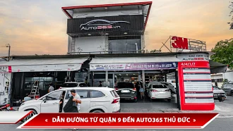 DẪN ĐƯỜNG TỪ QUẬN 9 ĐẾN ĐỘ ĐÈN TẠI AUTO365 THỦ ĐỨC