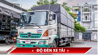 ĐỘ ĐÈN XE TẢI - AN TOÀN HƠN CHO NHỮNG CHẶNG ĐƯỜNG TRƯỜNG